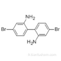 4,4&#39;-dibroMobiphényl-2,2&#39;-diamine CAS 136630-36-9